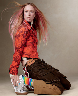 Raquel Zimmermann ~ WSJ. Magazine 10.2023  By Ethan James Green