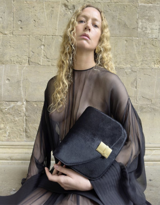 Raquel Zimmermann for Ferragamo in Florence by Juergen Teller