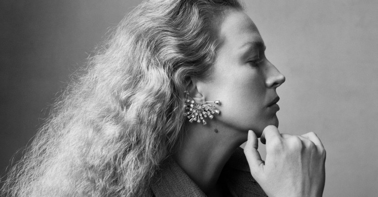 Raquel Zimmermann for Lanvin by Steven Meisel