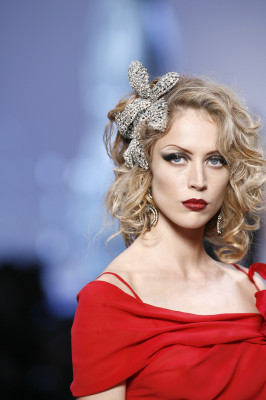 Raquel Zimmermann for Christian Dior SS 2008