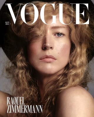 Raquel Zimmermann ~ Vogue Brasil August 2024 by Chris Colls