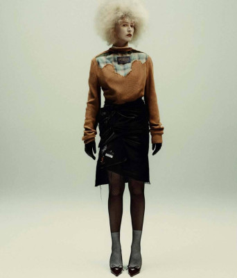 Raquel Zimmermann ~ D Repubblica The Fashion Issue Vol. III by Robin Galiegue
