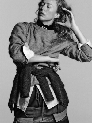 Raquel Zimmermann ~ Vogue Brasil August 2024 by Chris Colls