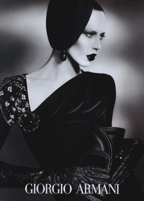 Raquel Zimmermann ~ Giorgio Armani Fall/Winter 2009.10 by Mert Alas, Marcus Pigg