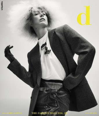 Raquel Zimmermann ~ D Repubblica The Fashion Issue Vol. III by Robin Galiegue