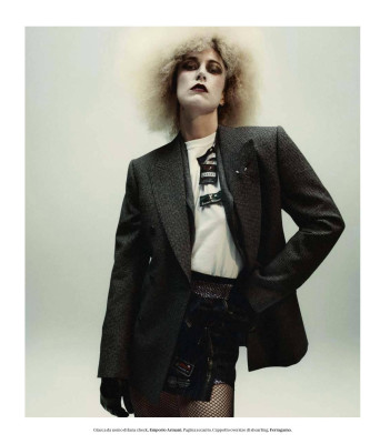 Raquel Zimmermann for D Repubblica The Fashion Issue Vol. III by Robin Galiegue