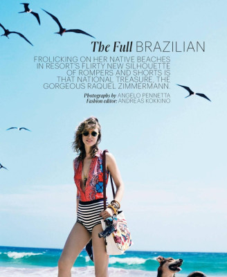 Raquel Zimmermann ~ The New York Times T Style Holiday 2011 by Angelo Pennetta