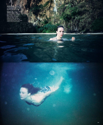 Raquel Zimmermann ~ The New York Times T Style Holiday 2011 by Angelo Pennetta