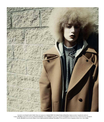 Raquel Zimmermann ~ D Repubblica The Fashion Issue Vol. III by Robin Galiegue