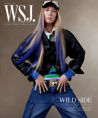 Raquel Zimmermann ~ WSJ. Magazine 10.2023  By Ethan James Green