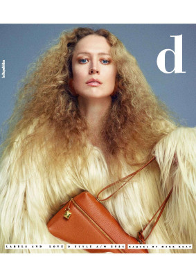 Raquel Zimmermann ~ D la Repubblica 11/2024 by Mark Kean