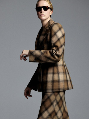 Raquel Zimmermann ~ Vogue Brasil August 2024 by Chris Colls