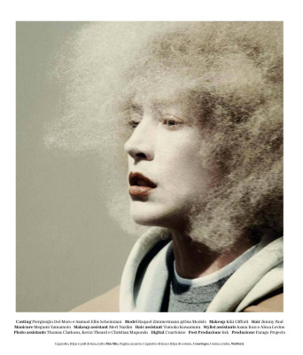 Raquel Zimmermann ~ D Repubblica The Fashion Issue Vol. III by Robin Galiegue