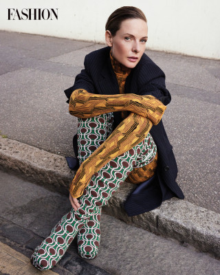 Rebecca Ferguson by Royal Gilbert for Fashion Magazine (October 2021)