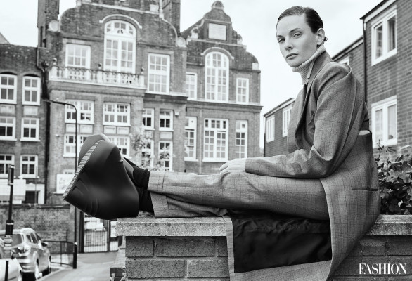 Rebecca Ferguson by Royal Gilbert for Fashion Magazine (October 2021)