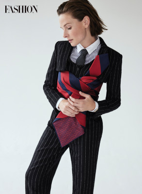 Rebecca Ferguson by Royal Gilbert for Fashion Magazine (October 2021)
