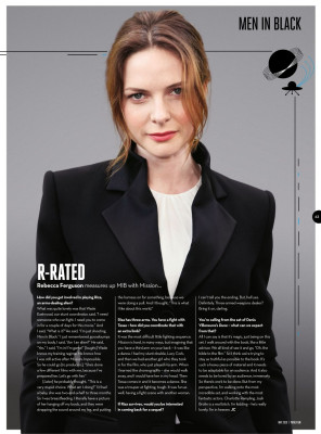 REBECCA FEGUSON in Total Film Magazine, May 2019