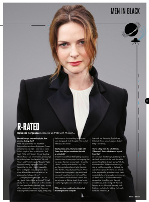 Rebecca Ferguson – Total Film Magazine May 2019 Issue