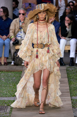 Rebecca Longendyke -  Etro Spring/Summer 2020 Show in Milan