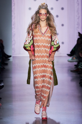 Rebecca Longendyke - Anna Sui Spring/Summer 2020 Fashion Show in New York