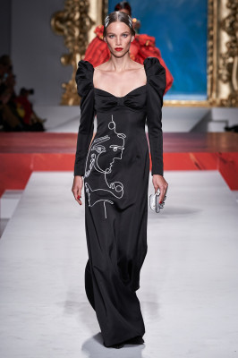 Rebecca Longendyke - Moschino Spring/Summer 2020 Fashion Show in Milan