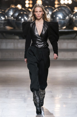 Rebecca Longendyke - Isabel Marant Autumn/Winter 2019 Fashion Show in Paris