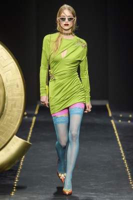 Rebecca Longendyke - Versace Autumn/Winter 2019 Fashion Show in Milan 