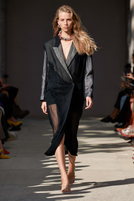 Rebecca Longendyke - Salvatore Ferragamo Spring/Summer 2020 Show in Milan