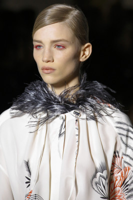 Rebecca Longendyke - Dries Van Noten Autumn/Winter 2019 Fashion Show in Paris