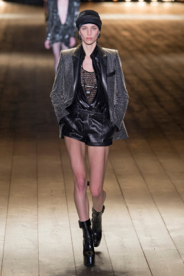 Rebecca Longendyke - Yves Saint Laurent Autumn/Winter 2019 Fashion Show in Paris