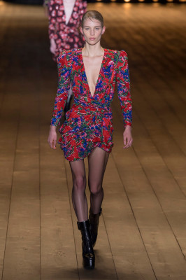 Rebecca Longendyke - Yves Saint Laurent Autumn/Winter 2019 Fashion Show in Paris