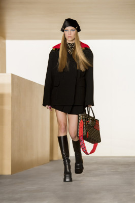 Rebecca Longendyke - Versace Autumn/Winter 2021 Fashion Show in Milan