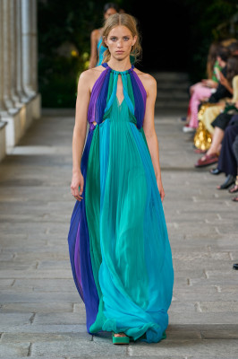 Rebecca Longendyke - Alberta Ferretti Spring/Summer 2022 Fashion Show in Milan