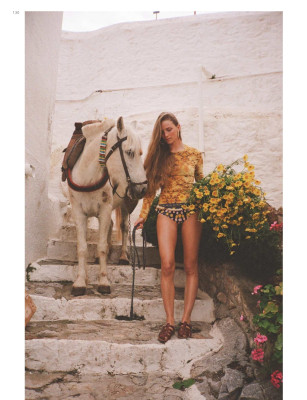 Rebecca Longendyke ~ Harper&#039;s Bazaar France JuneJuly 2025 by Purienne