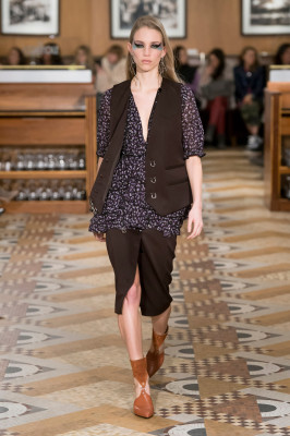 Rebecca Longendyke - Altuzarra Autumn/Winter 2018 Fashion Show in New York