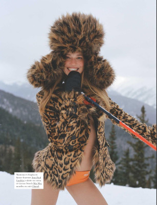 Rebecca Longendyke ~ Harper&#039;s Bazaar France February 2024 by Sean Thomas