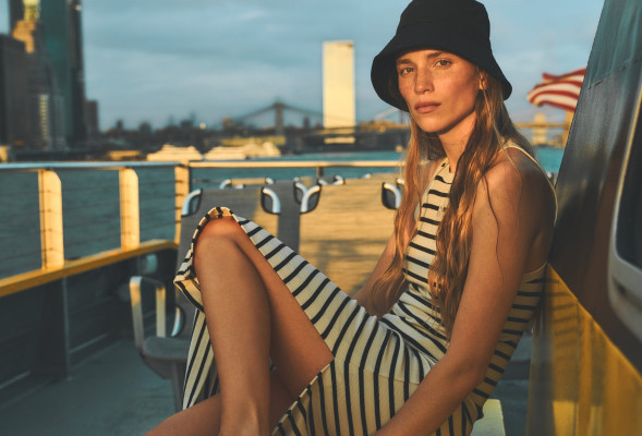 Rebecca Longendyke for DKNY S/S 25 by Daniel Jackson