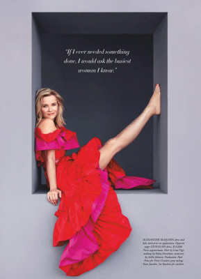 REESE WITHERSPOON in Harper’s Bazaar Magazine, Australia January 2020