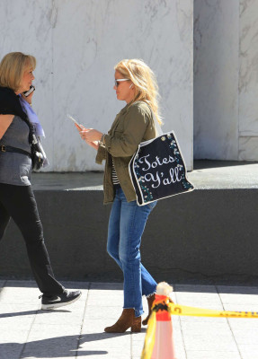 Reese Witherspoon – Heads to a meeting in Beverly Hills