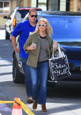 Reese Witherspoon – Heads to a meeting in Beverly Hills