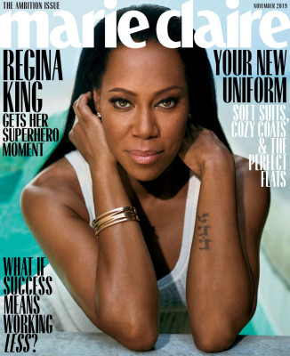 Regina King – Marie Claire USA November 2019