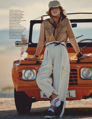 REGITZE CHRISTENSEN in Elle Magazine, Italy July 2020