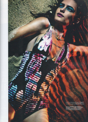 Renata Sozzi for Elle Croatia July 2011