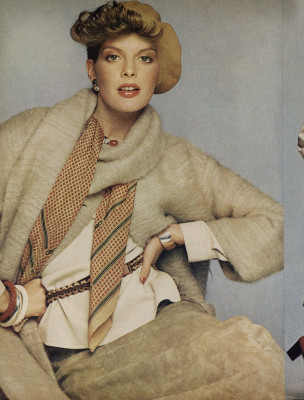 Rene Russo ~ US Vogue August 1974 by Francesco Scavullo