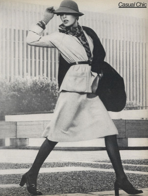 Rene Russo ~ US Vogue August 1974 by Francesco Scavullo