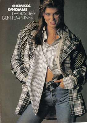 Rene Simonsen ~ Elle France 1988 