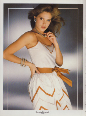 Rene Simonsen ~ VOGUE Germany April 1984