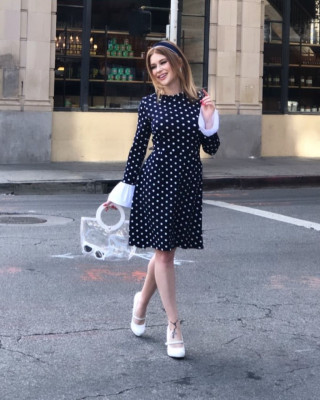 Renee Olstead – Photoshoot for Unique Vintage Clothing April 2019