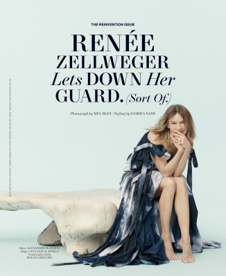 Renee Zellweger for US BAZAAR