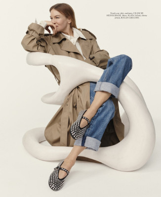 Renee Zellweger for US BAZAAR